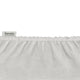 Set cearceafuri cu elastic, Lionelo, 80x42 cm, Pentru co-sleepere, Pentru saltele de max. 10 cm inaltime, Din bambus, Usor de spalat, 30 grade, Fara calcare, Ecologic, Alb/Gri