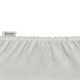 Set cearceafuri cu elastic, Lionelo, Pentru patuturi 120 x 60 cm, Pentru saltele de max. 10 cm inaltime, Din bambus, Usor de spalat, 30 grade, Fara calcare, Ecologic, Alb/Gri