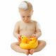 Set de joaca de baie, Playgro, Ratusca cu trei boboci, Fara gauri