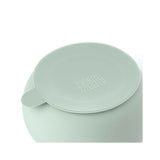 Set de masa, Jane, Din silicon, 2 piese, Cu bol si lingurita, BPA Free, Mint