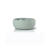 Set de masa, Jane, Din silicon, 2 piese, Cu bol si lingurita, BPA Free, Mint