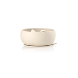 Set de masa, Jane, Din silicon, 2 piese, Cu bol si lingurita, BPA Free, Sand