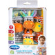 Set jucarii zornaitoare, Playgro, Include sosete interactive si 2 bratari, Inchidere cu velcro, Stimuleaza dezvoltarea senzoriala si tactila, 6 luni+, Jungle Wrist Rattle and Foot Finder