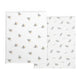 Set lenjerie din fibra bambus pentru patut Chicco Next2Me Forever, Greenery, 0 luni+