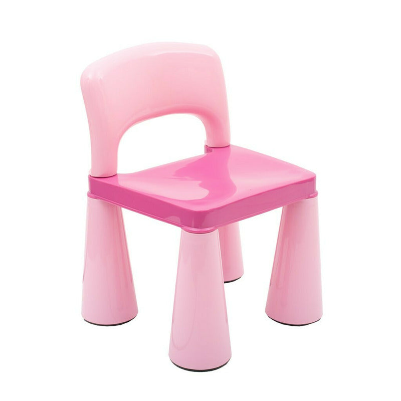 Set masuta si doua scaune, New Baby, Pentru copii, Pink, Cu parte detasabila si reversibila, Partea reversibila pentru Lego Duplo - gogobaby.ro