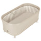 Set multifunctional cu patut, sezlong si scaun de masa, Lionelo, Maddie, Functie 360, Pliere rapida, Roti incluse, Reglaj pentru sezut si suportul de picioare, Husa detasabila, lavabila, 0-36 luni, Pana la 15 kg, Bej