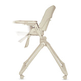 Set multifunctional cu patut, sezlong si scaun de masa, Lionelo, Maddie, Functie 360, Pliere rapida, Roti incluse, Reglaj pentru sezut si suportul de picioare, Husa detasabila, lavabila, 0-36 luni, Pana la 15 kg, Bej