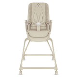 Set multifunctional cu patut, sezlong si scaun de masa, Lionelo, Maddie, Functie 360, Pliere rapida, Roti incluse, Reglaj pentru sezut si suportul de picioare, Husa detasabila, lavabila, 0-36 luni, Pana la 15 kg, Bej