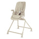 Set multifunctional cu patut, sezlong si scaun de masa, Lionelo, Maddie, Functie 360, Pliere rapida, Roti incluse, Reglaj pentru sezut si suportul de picioare, Husa detasabila, lavabila, 0-36 luni, Pana la 15 kg, Bej