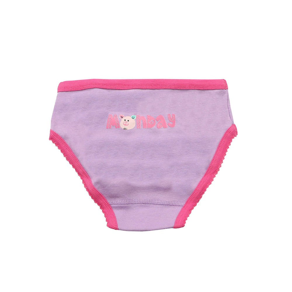 Chilotei din bumbac organic, pentru fete, Zoocchini, Zilele sÃ„Æ’ptÃ„Æ’mÃƒÂ¢nii, 5-6 ani - 7 buc