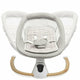 Sezlong balansoar, New Baby, Smart, Pana la 9 kg, Include cronometru si detector de miscare, Cu 5 viteze de leganare, Cu sunete si melodii, Cu 2 jucarii, 0 lun+, Grey