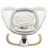Sezlong balansoar, New Baby, Smart, Pana la 9 kg, Include cronometru si detector de miscare, Cu 5 viteze de leganare, Cu sunete si melodii, Cu 2 jucarii, 0 lun+, Grey