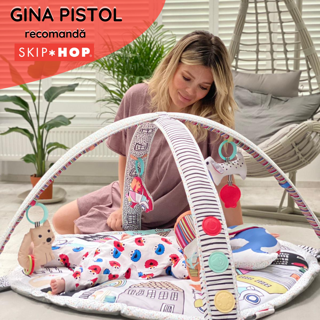 Skip Hop Salteluta reversibila - Vibrant Village - gogobaby.ro