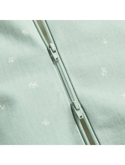 Sistem de infasat si sac de dormit, ErgoPouch, 2 in 1, 3-6 luni, 6-8 kg, TOG 0.2, Bumbac organic, Fermoar bidirectional, Transformabil, Lavabil la masina, Certificat non-toxic, Premiat in Australia, Verde - gogobaby.ro