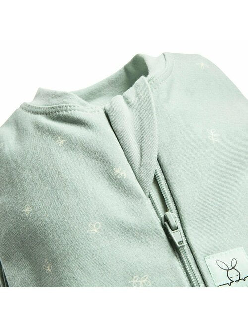 Sistem de infasat si sac de dormit, ErgoPouch, 2 in 1, 3-6 luni, 6-8 kg, TOG 0.2, Bumbac organic, Fermoar bidirectional, Transformabil, Lavabil la masina, Certificat non-toxic, Premiat in Australia, Verde - gogobaby.ro
