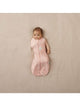Sistem de infasat si sac de dormit, ErgoPouch, 2 in 1, 6-12 luni, 8-10 kg, TOG 1, Bumbac organic, Fermoar bidirectional, Transformabil, Lavabil la masina, Certificat non-toxic, Premiat in Australia, Roz
