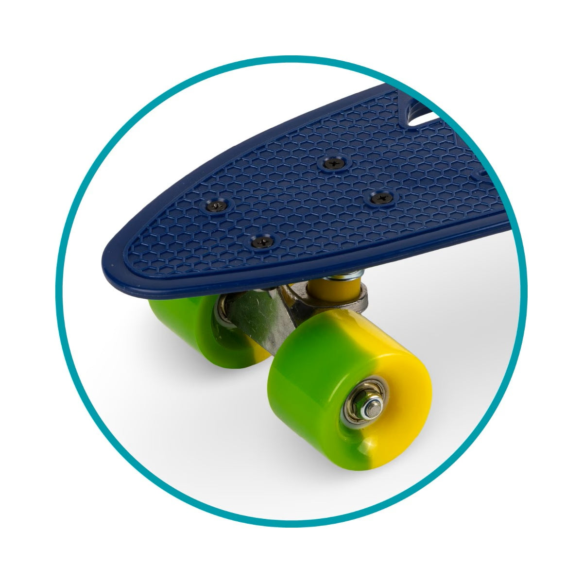 Skateboard copii, Qkids, Galaxy - Lemon