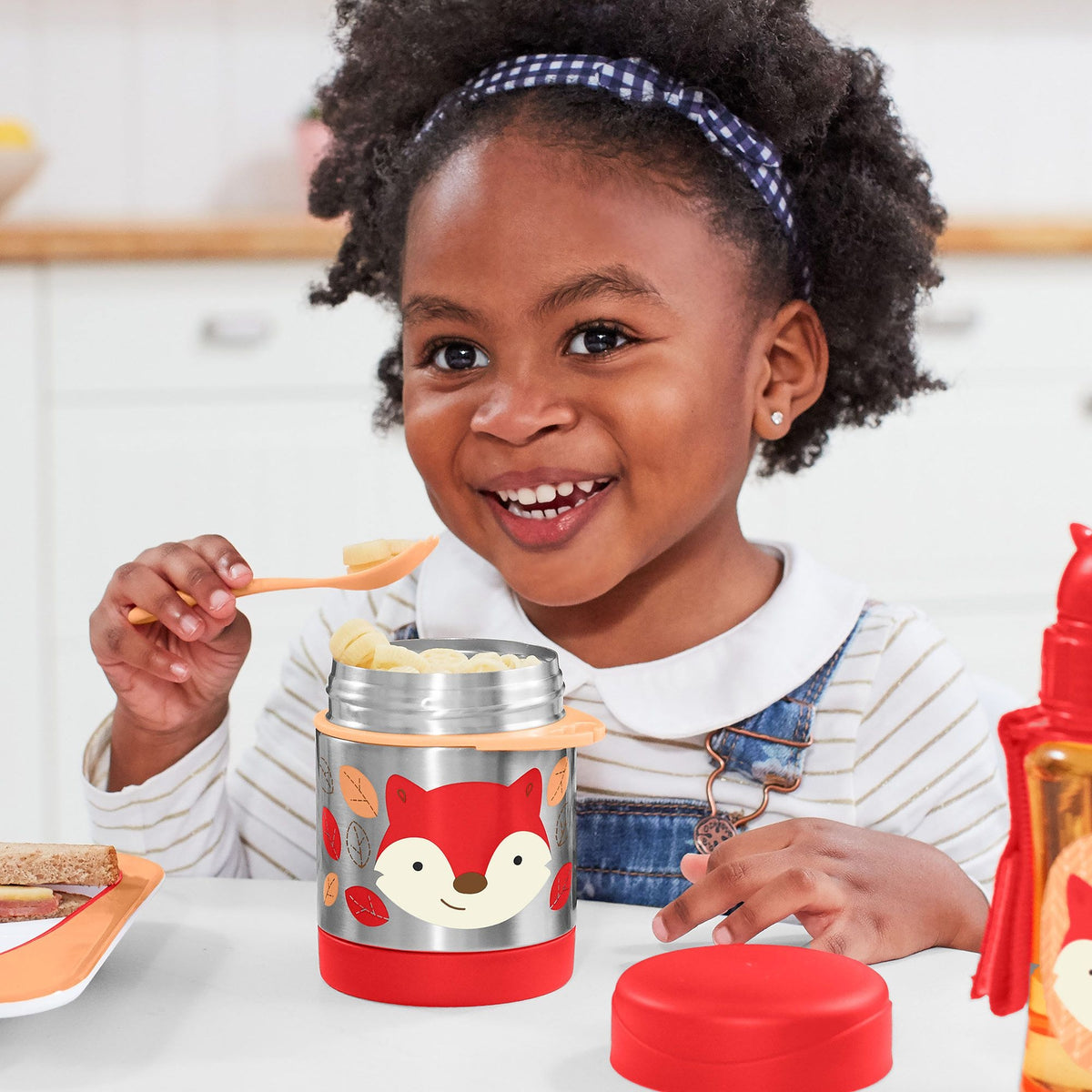 Skip Hop Recipient pentru mancare - Vulpe - gogobaby.ro
