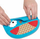 Skip Hop Bavetica de silicon Fold & Go Zoo - Bufnita