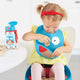 Skip Hop Bavetica de silicon Fold & Go Zoo - Bufnita