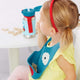 Skip Hop Bavetica de silicon Fold & Go Zoo - Bufnita