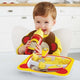 Skip Hop Bavetica de silicon Fold & Go Zoo - Maimutica