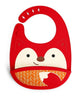 Skip Hop Bavetica din silicon Zoo Fold & Go - Vulpe
