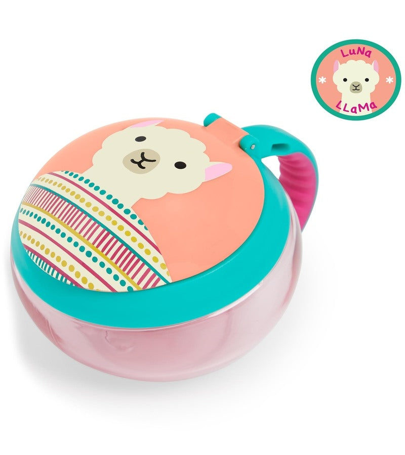 Skip Hop Cana pentru gustari Zoo – Lama - gogobaby.ro