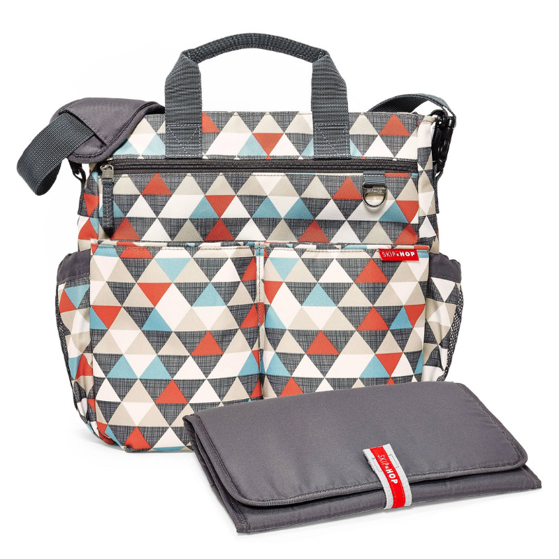 Skip Hop Geanta de scutece Duo Signature Triangles - gogobaby.ro