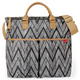 Skip Hop Geanta de scutece Duo Zig Zag Zebra