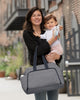 Skip Hop Geanta de scutece Satchel - cu deschidere larga
