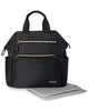 Skip Hop - Geanta pentru scutece tip rucsac, cu deschidere larga - Black