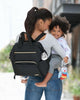 Skip Hop - Geanta pentru scutece tip rucsac, cu deschidere larga - Black