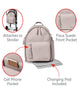 Skip Hop Greenwich Rucsac pentru scutece - Gri deschis