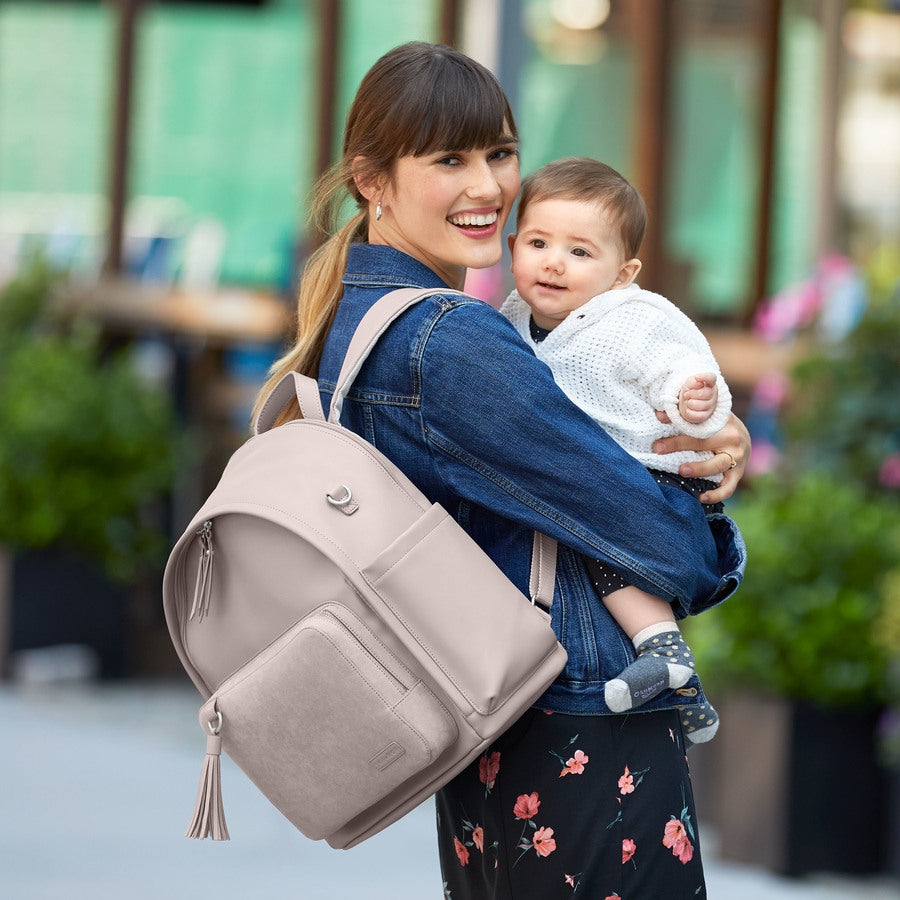Skip Hop Greenwich Rucsac pentru scutece - Gri deschis - gogobaby.ro