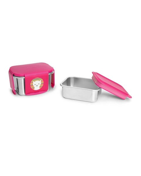 Skip Hop Kit pentru pranz din otel inoxidabil Zoo - Lama - gogobaby.ro