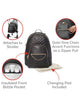Skip Hop Linx Rucsac pentru scutece matlasat - Negru