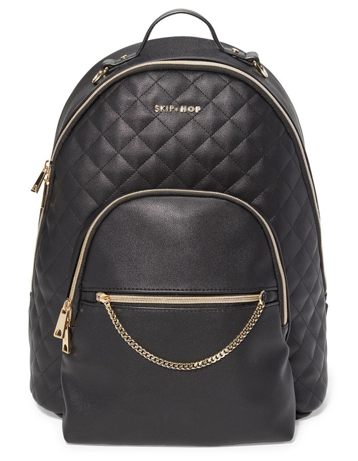 Skip Hop Linx Rucsac pentru scutece matlasat - Negru - gogobaby.ro