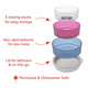 Skip Hop Set boluri anti-alunecare - Fluture