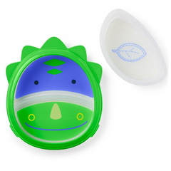 Skip Hop Set Farfurie & Bol Zoo Smart – Dino