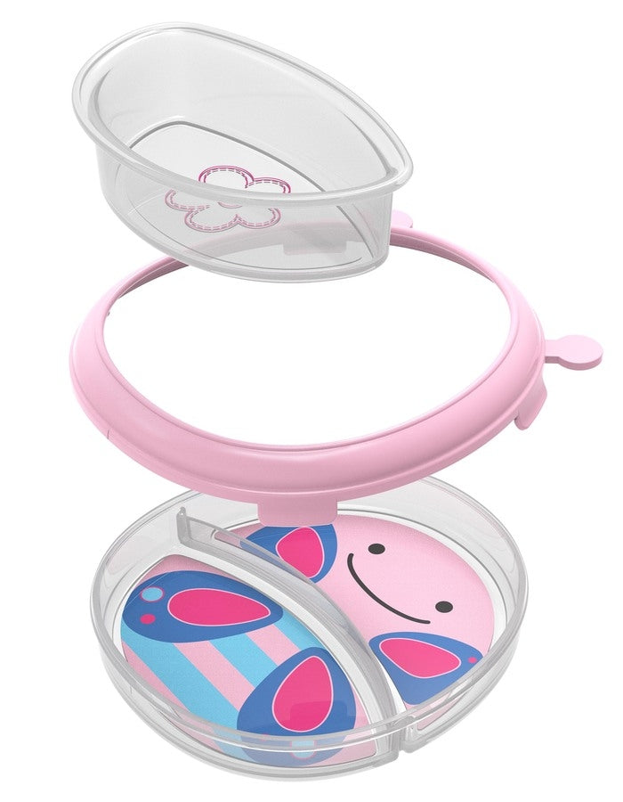 Skip Hop Set farfurie & bol Zoo Smart - Fluture - gogobaby.ro