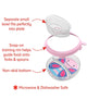 Skip Hop Set farfurie & bol Zoo Smart - Fluture