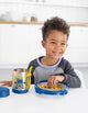 Skip Hop Set farfurie & bol Zoo Smart - Liliac
