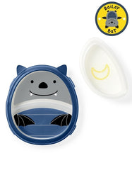 Skip Hop Set farfurie & bol Zoo Smart - Liliac