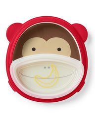 Skip Hop Set Farfurie & Bol Zoo Smart – Maimutica