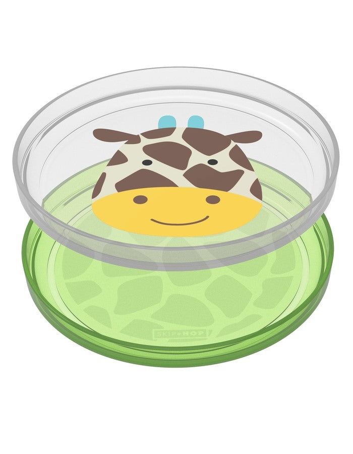 Skip Hop Set farfurii anti-alunecare - Girafa - gogobaby.ro