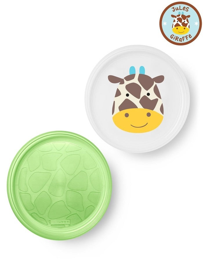 Skip Hop Set farfurii anti-alunecare - Girafa - gogobaby.ro
