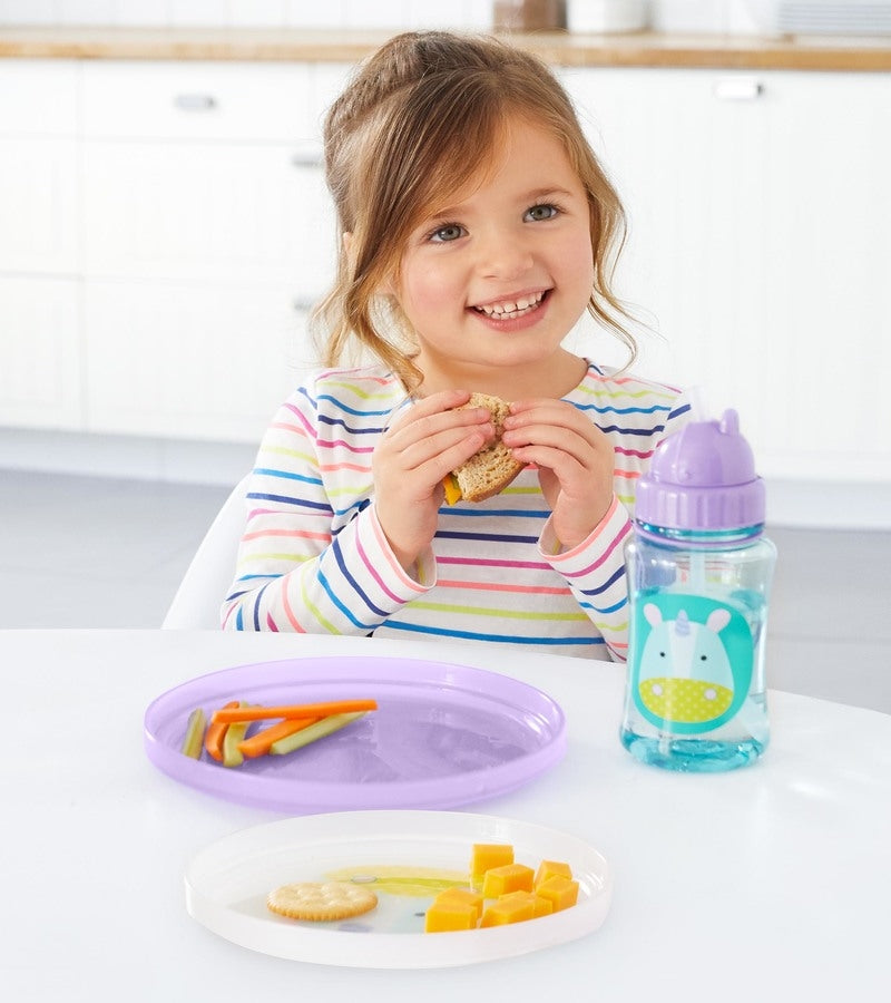Skip Hop Set farfurii anti-alunecare - Unicorn - gogobaby.ro