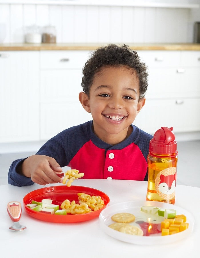Skip Hop Set farfurii anti-alunecare - Vulpe - gogobaby.ro