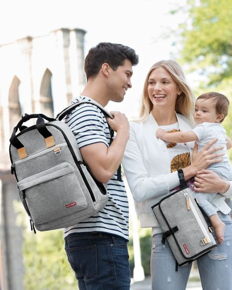 Skip Hop Statie de schimbat - Pronto Signature Grey Melange - gogobaby.ro